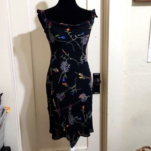 Black Floral Dress